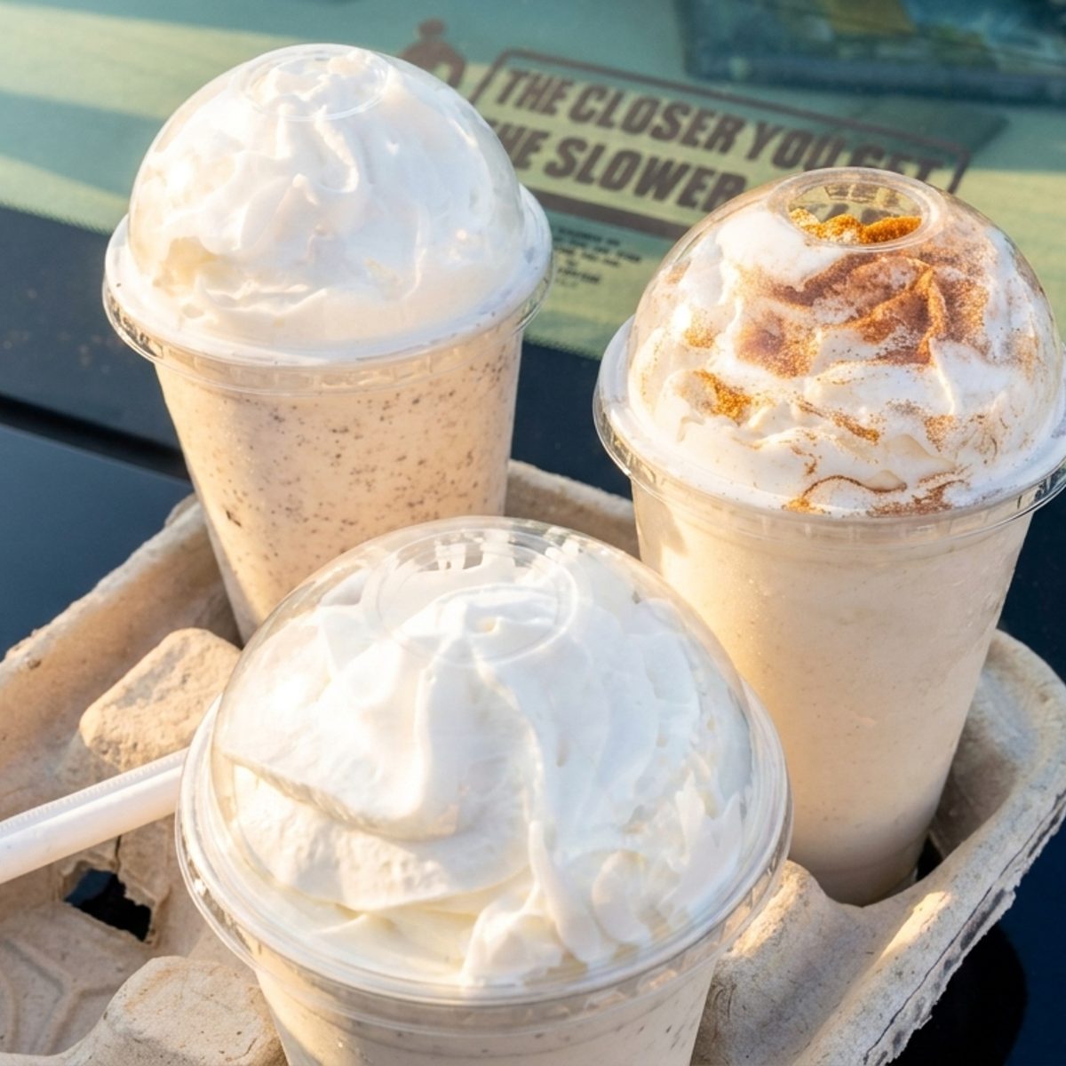 Order at the Window, Sip on the Way