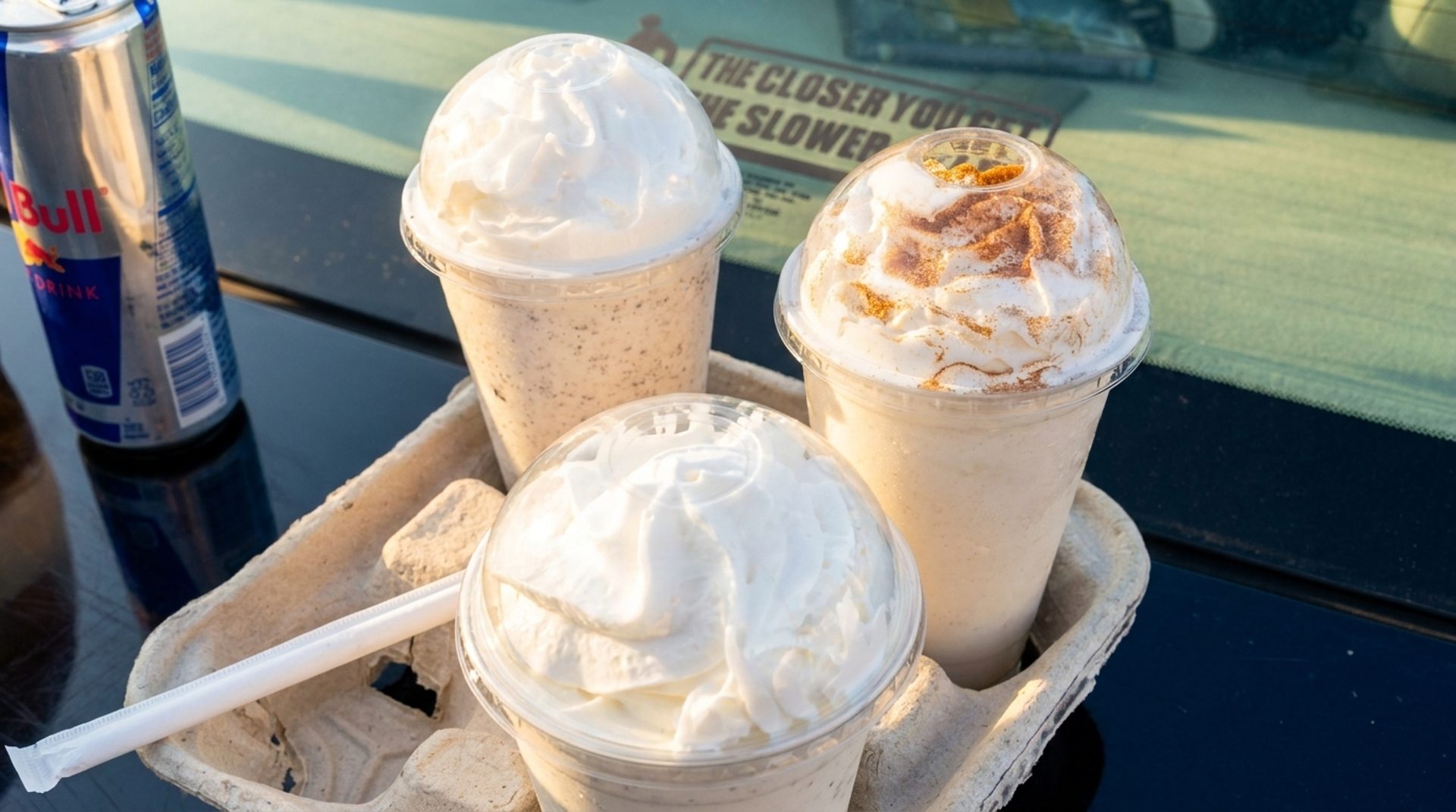Order at the Window, Sip on the Way