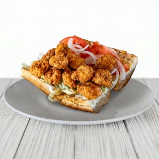Shrimp poboy
