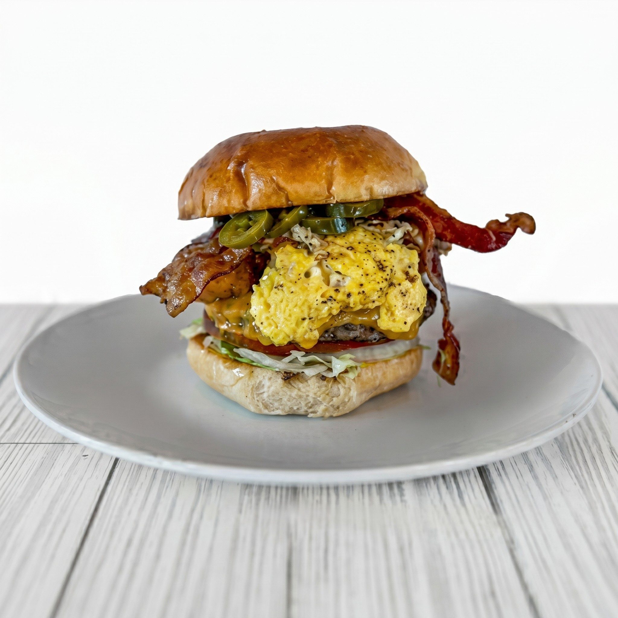 Breakfast Burger.