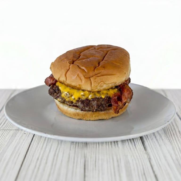 Indulge in Our Cheddar Burger