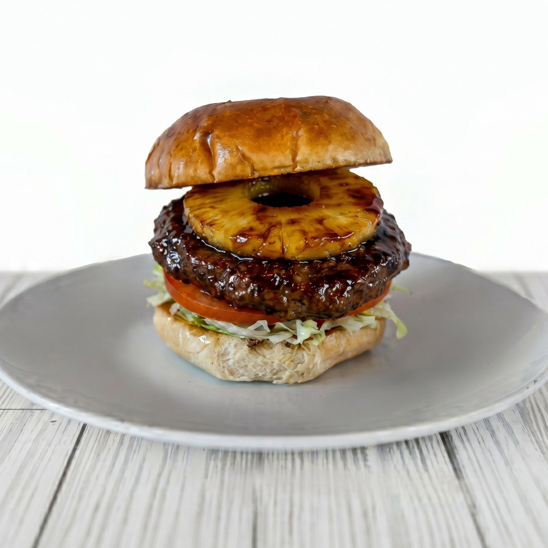 Hawaiian Burger Combo.